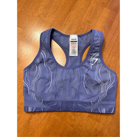 Gymshark Other - Women’s Gymshark Mercury Seamless Sports Bra (size M and blue/purple)